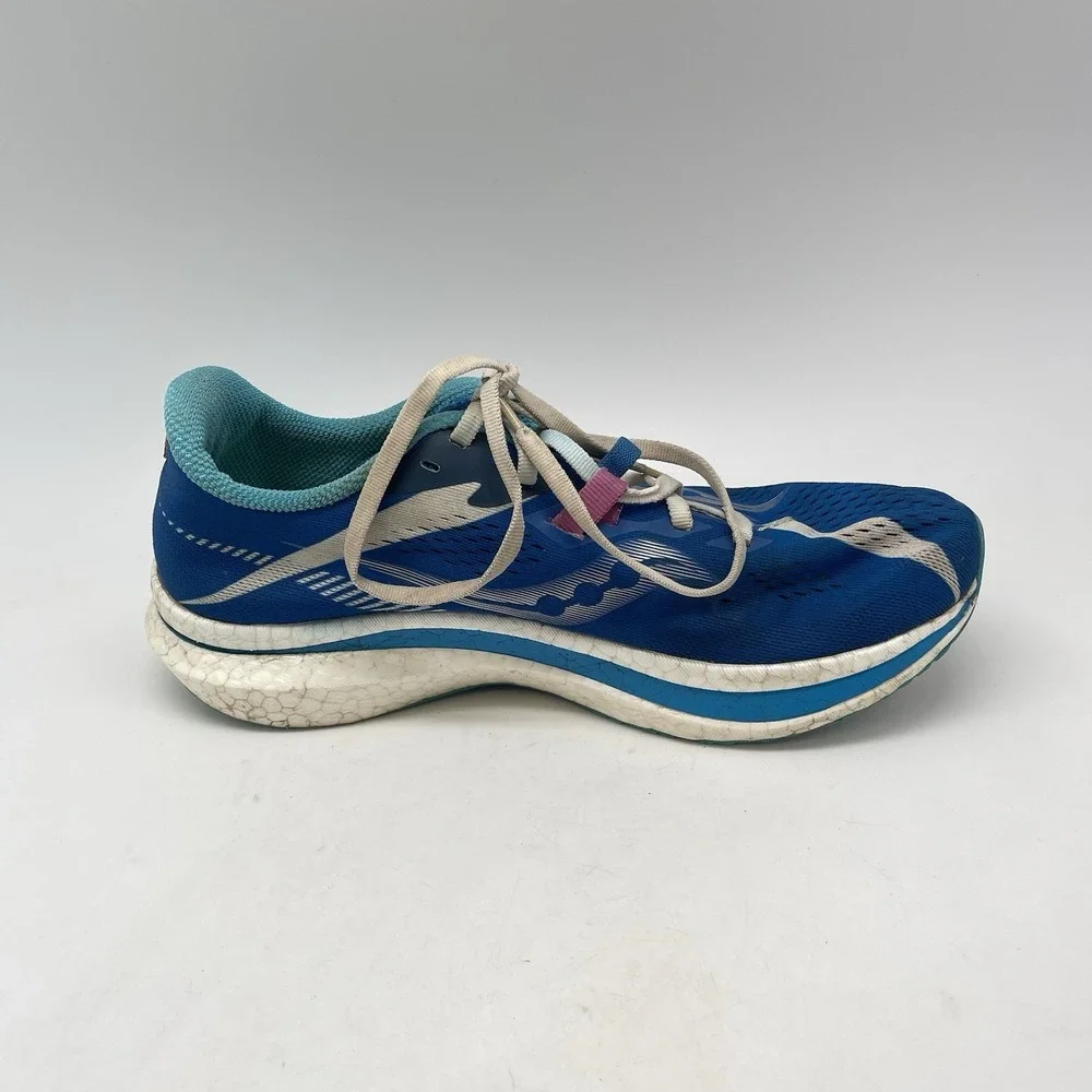 Saucony Sneakers Womens 9.5 Endorphin Pro 2 S10687-30 Blue‎ Running Gym Shoes